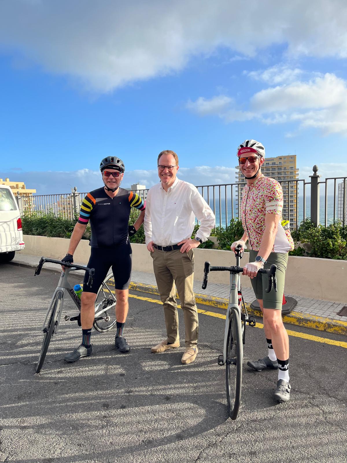 Lord Mayor Keller and Team Teide